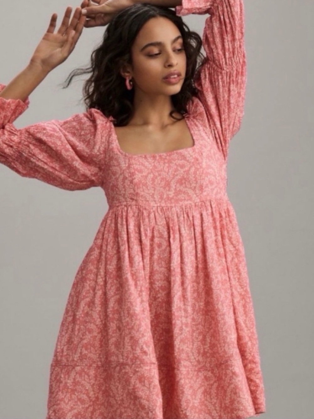Anthropologie Pilcro babydoll mini dress